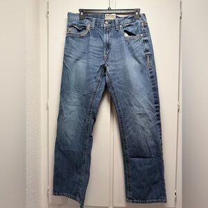 Ariat Men's Relaxed Fit Blue Jeans